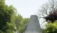Bassenheim Burg Das Dach einer Burg