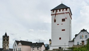 Der Weisse Turm, auch Eulenturm genannt in Weißenthurm
