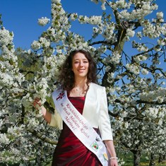Kirschblütenkönigin der Stadt Mülheim-Kärlich Marina I.-2021 