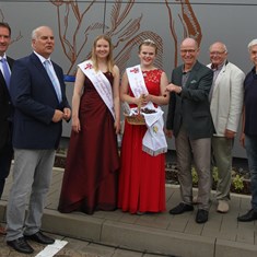 Marie I. - Kirschblütenkönigin der Stadt Mülheim-Kärlich ist im Amt  